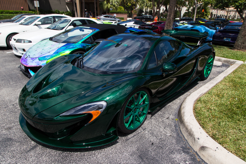 And with this, the trifecta is complete. I had seen the 918 and LaFerrari before, but this was my first P1